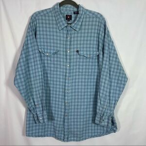 Panhandle Slim, Plaid Pearl Snap Shirt, Size XXL In good used condition!
